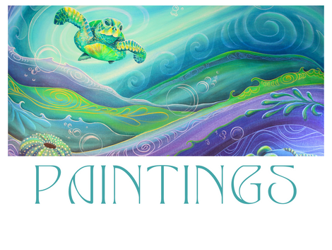 ORIGINAL PAINTINGS &amp; Mixed Media Minis