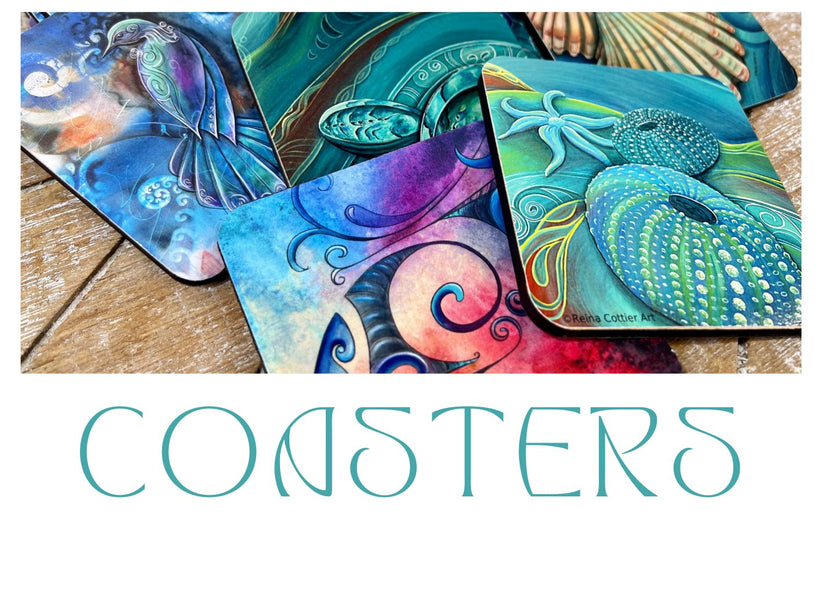 COASTERS - 6 designs