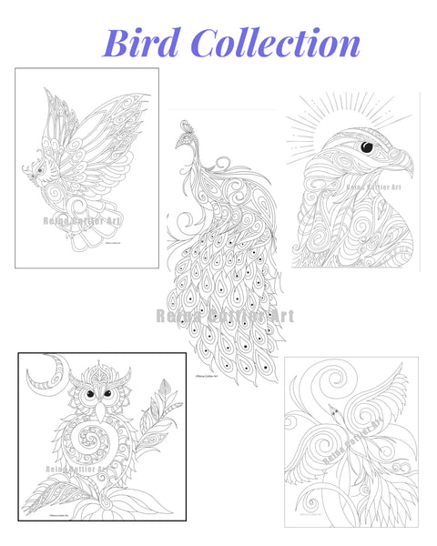 Digital Colouring Pages