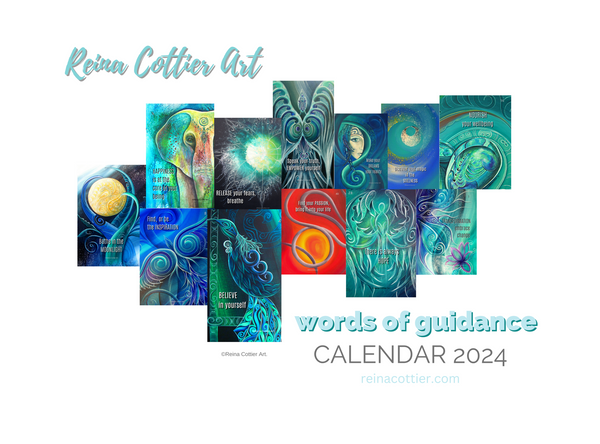 CALENDAR 2024 - Words of Inspiration- Price includes shipping!