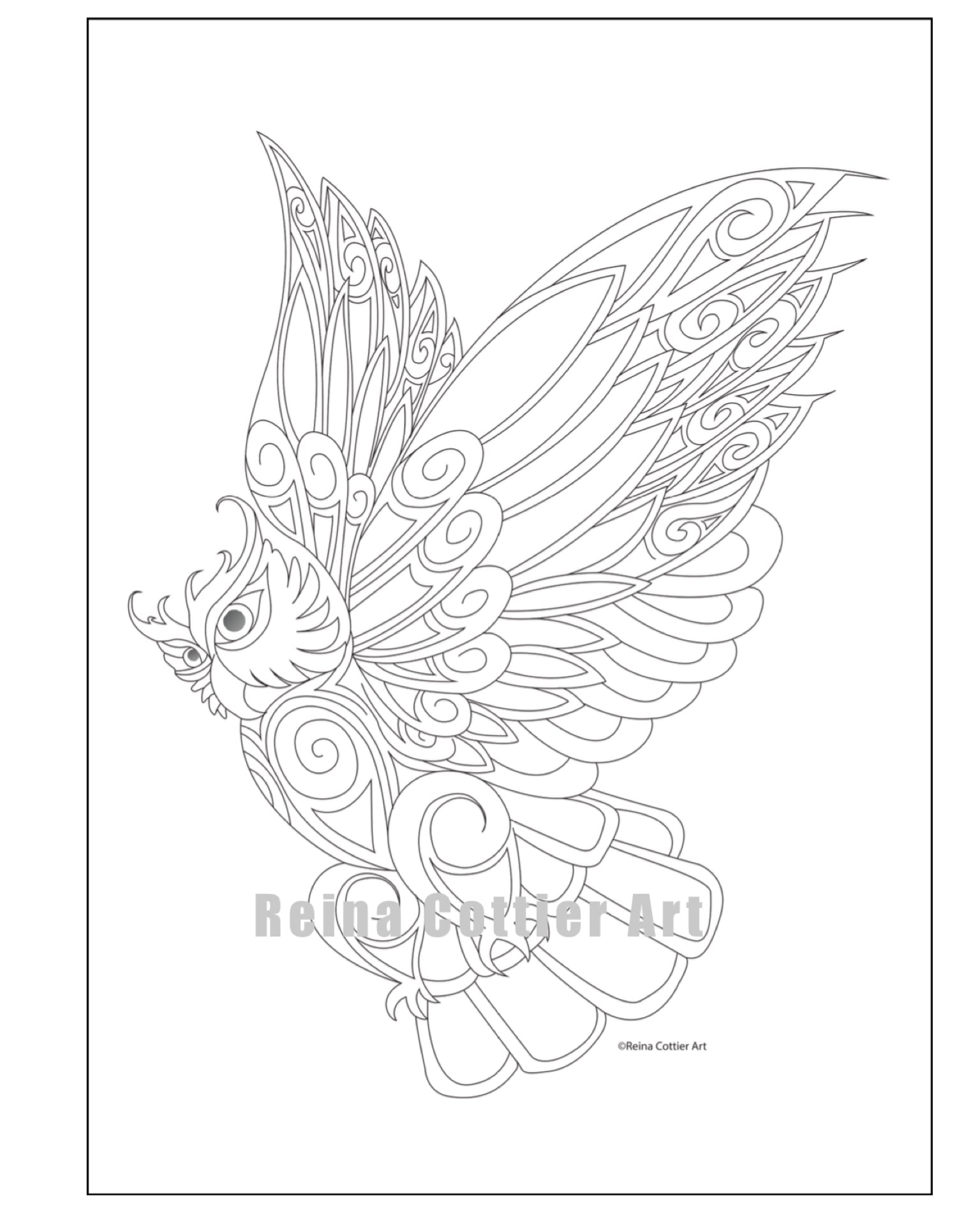 Digital Colouring Pages