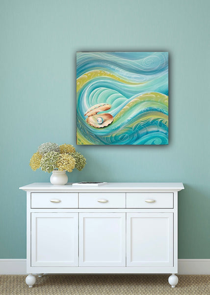 Canvas Print- Pearl of Wisdom  (5 sizes)