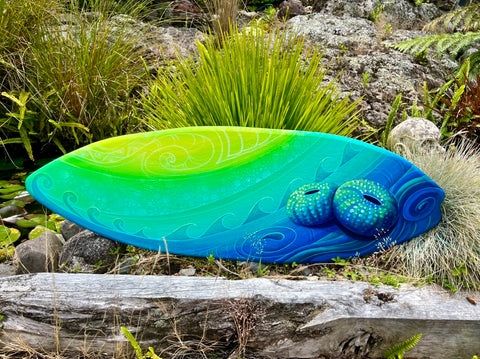 Mini Surfboard Art 3