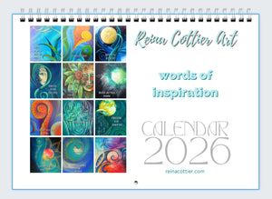 2026 CALENDAR - Words of Inspiration (Cost incl shipping)
