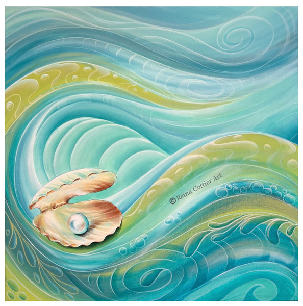 Canvas Print- Pearl of Wisdom  (5 sizes)