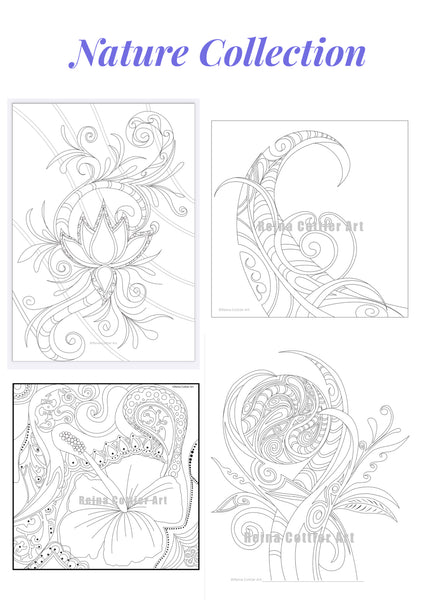 Digital Colouring Pages