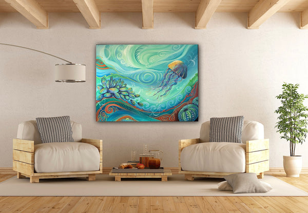 Canvas Print- Seabed 2- Treasures of the Reef