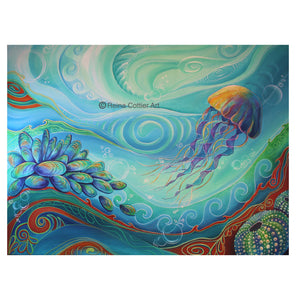 Canvas Print- Seabed 2- Treasures of the Reef
