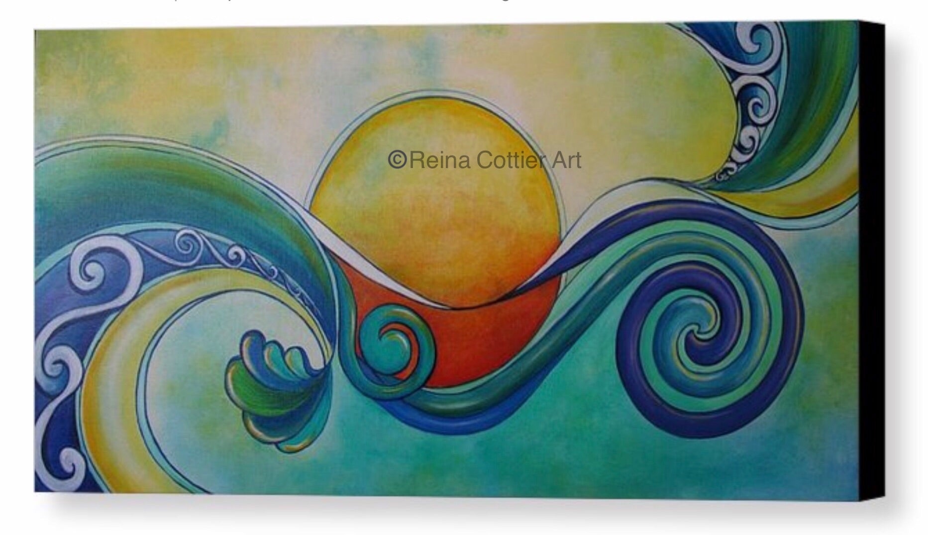 Canvas Print - Sun Surf (3 sizes)